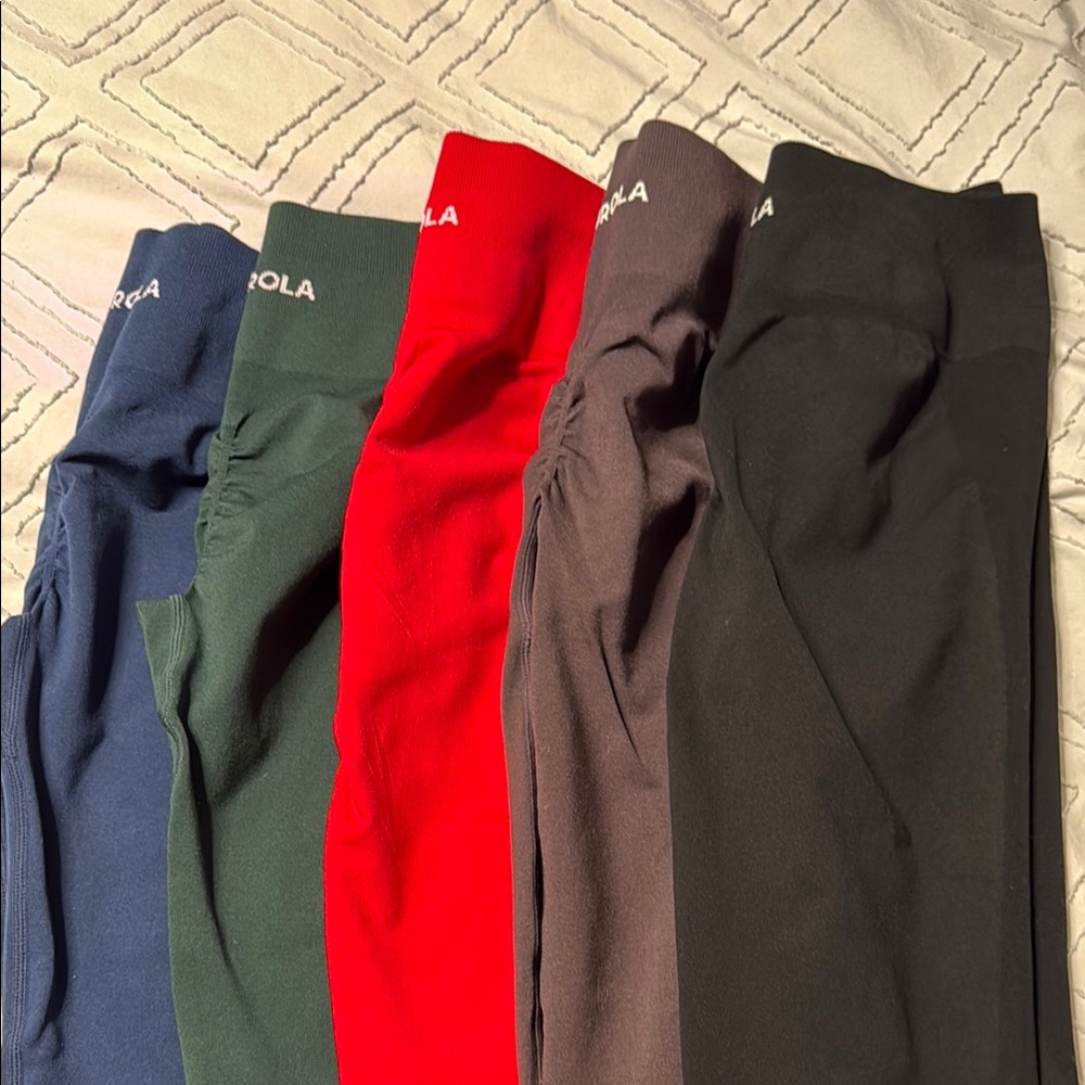 Women’s butt scrunch leggings Multi-Color Pack